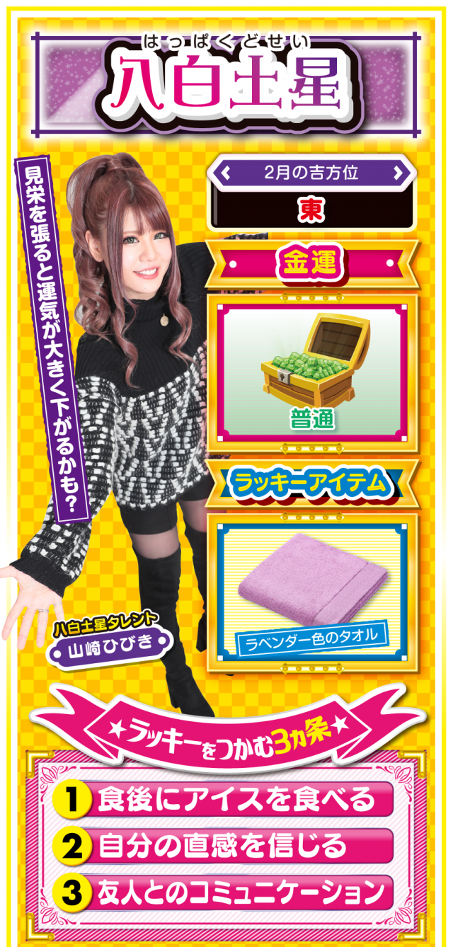 八白土星占い結果