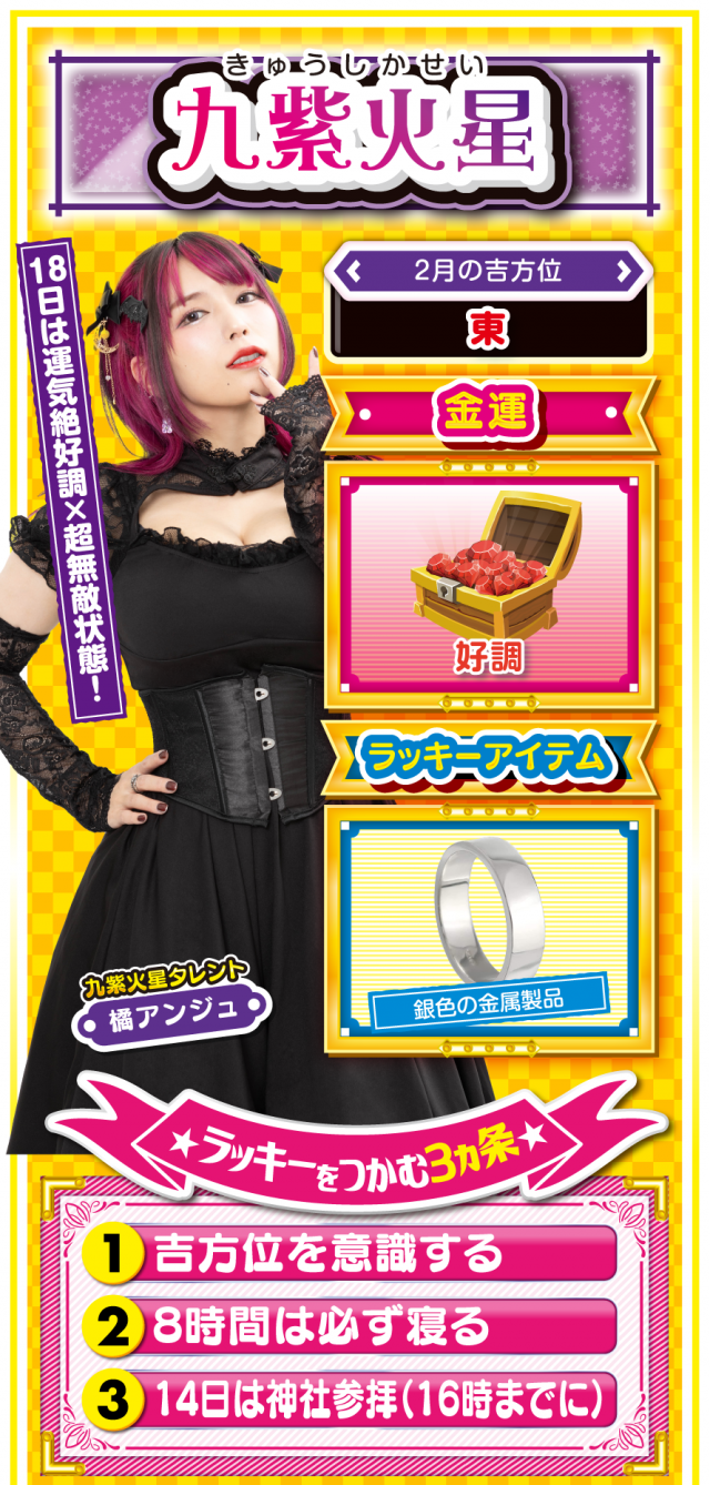 九紫火星占い結果