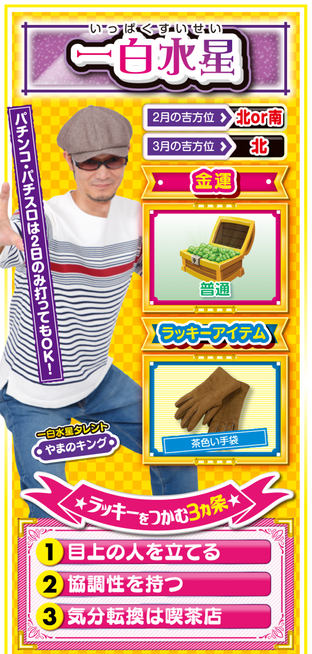 一白水星占い結果