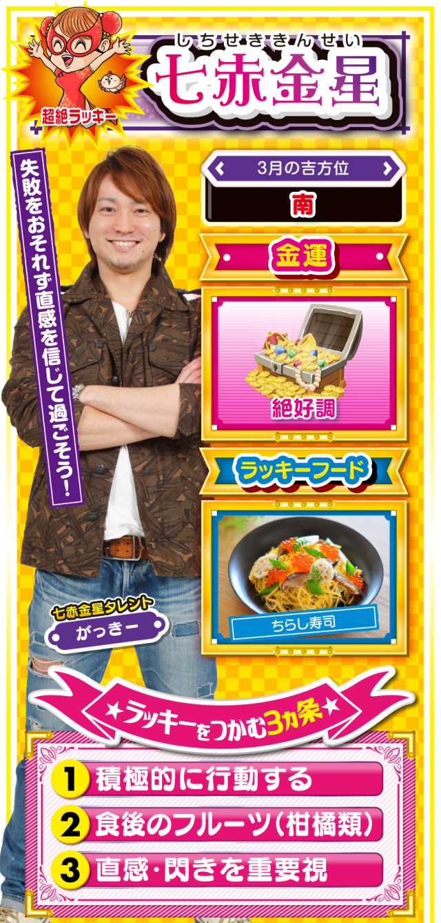 七赤金星占い結果