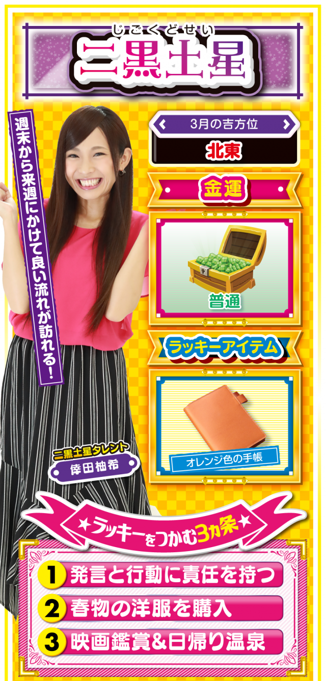 二黒土星占い結果