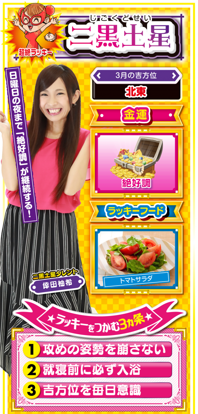 二黒土星占い結果