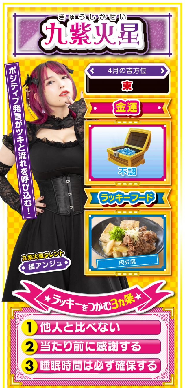 九紫火星占い結果