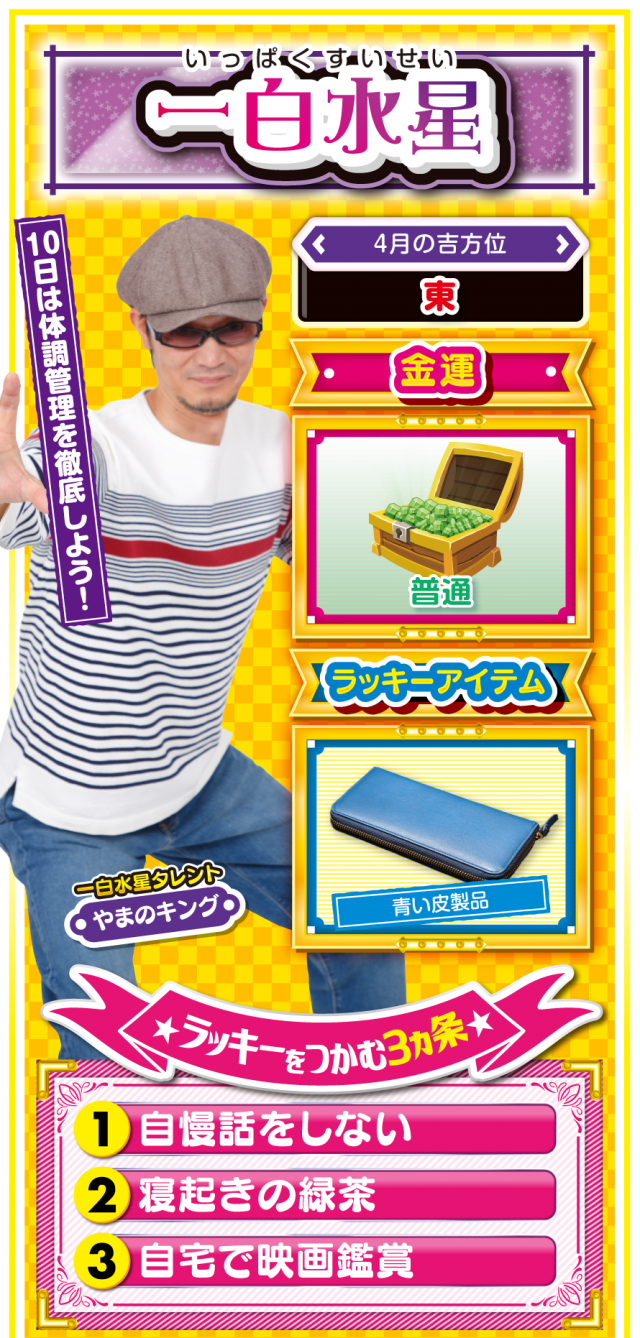 一白水星占い結果