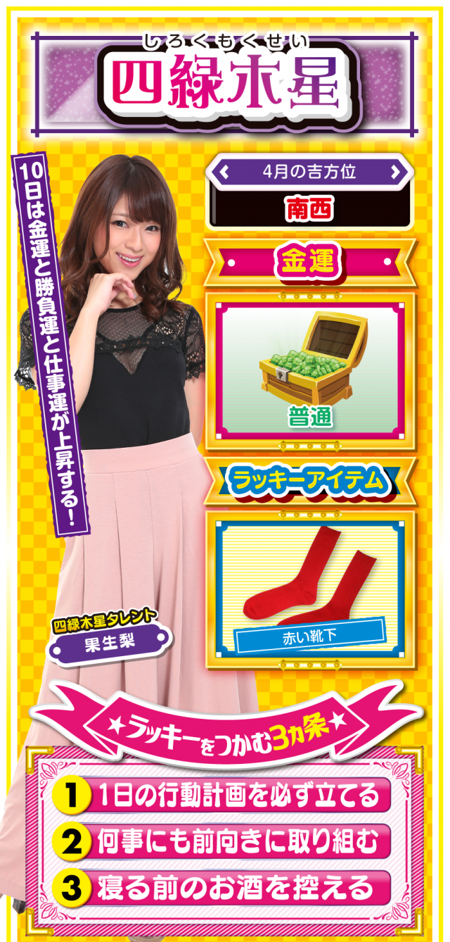 四緑木星占い結果