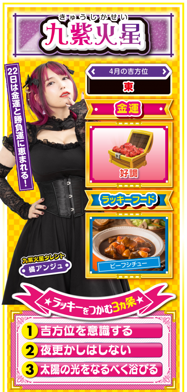 九紫火星占い結果