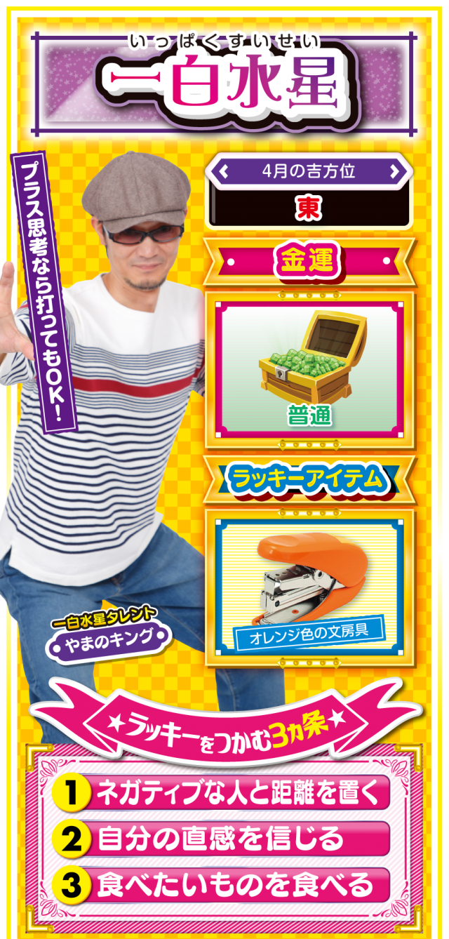 一白水星占い結果