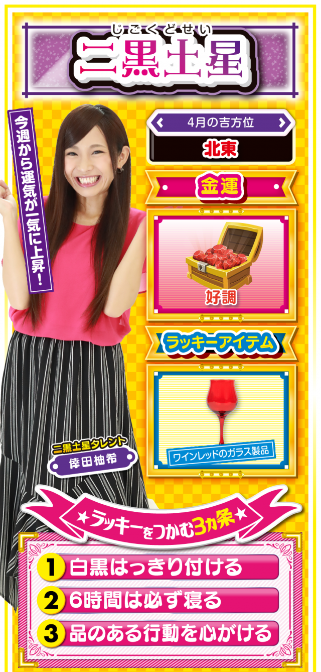 二黒土星占い結果