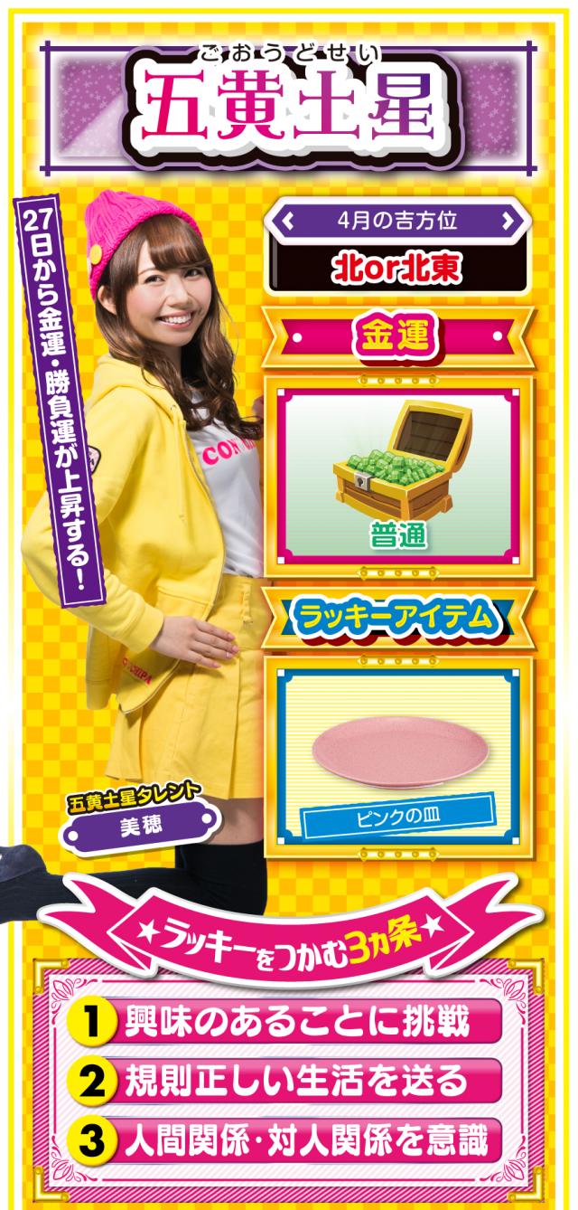 五黄土星占い結果