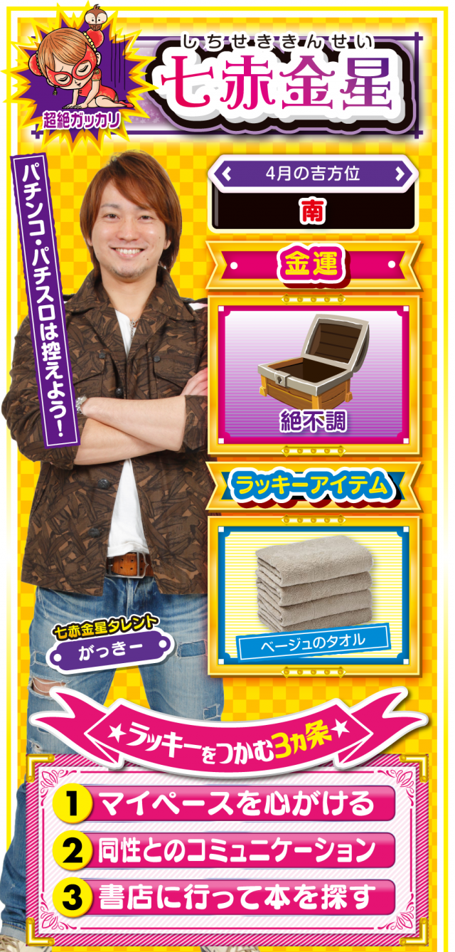 七赤金星占い結果