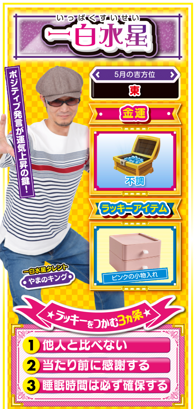 一白水星占い結果