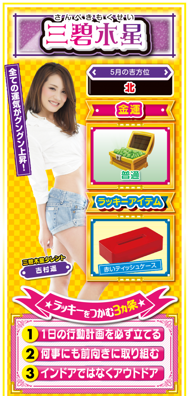 三碧木星占い結果