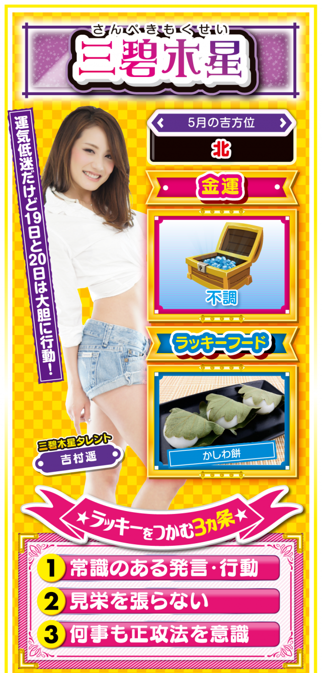 三碧木星占い結果