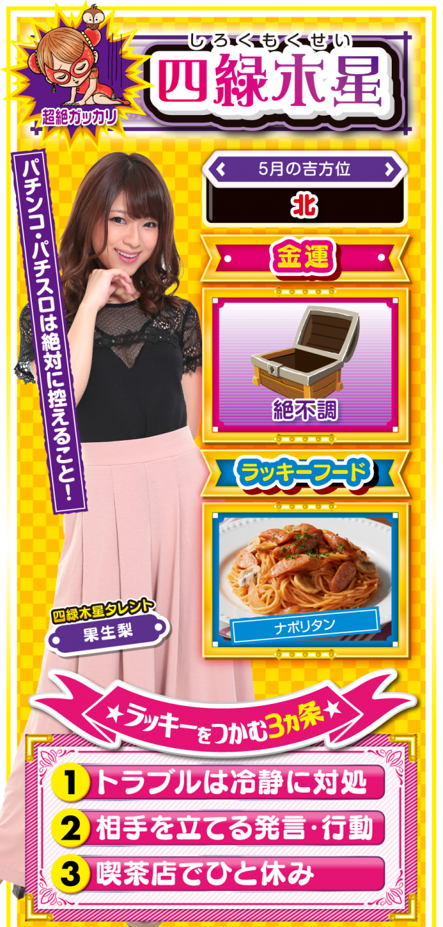 四緑木星占い結果