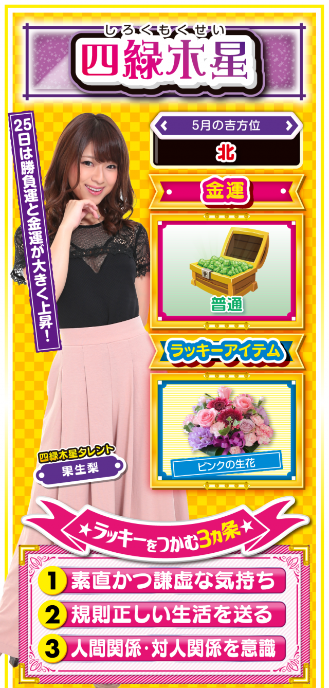 四緑木星占い結果