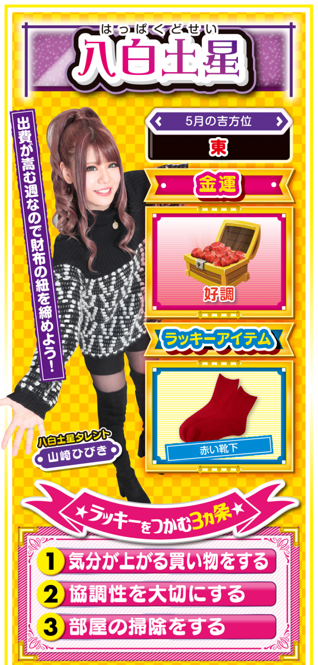 八白土星占い結果