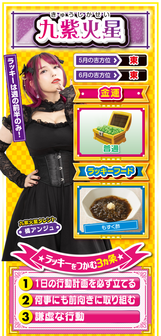 九紫火星占い結果