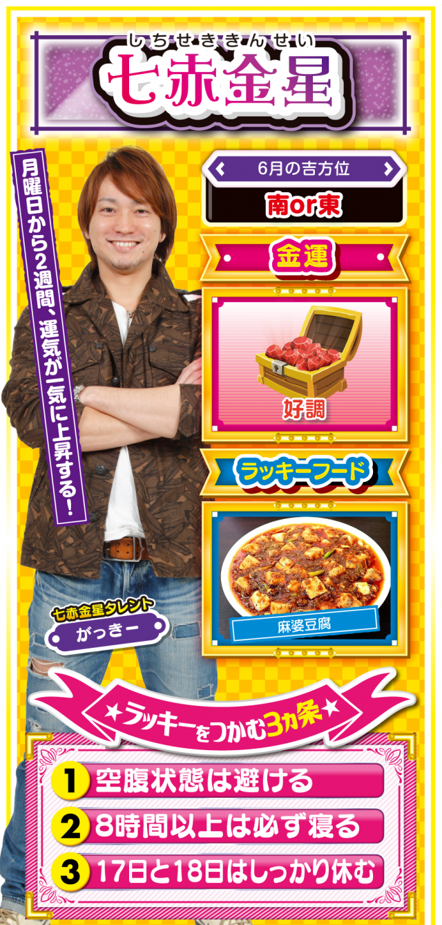 七赤金星占い結果