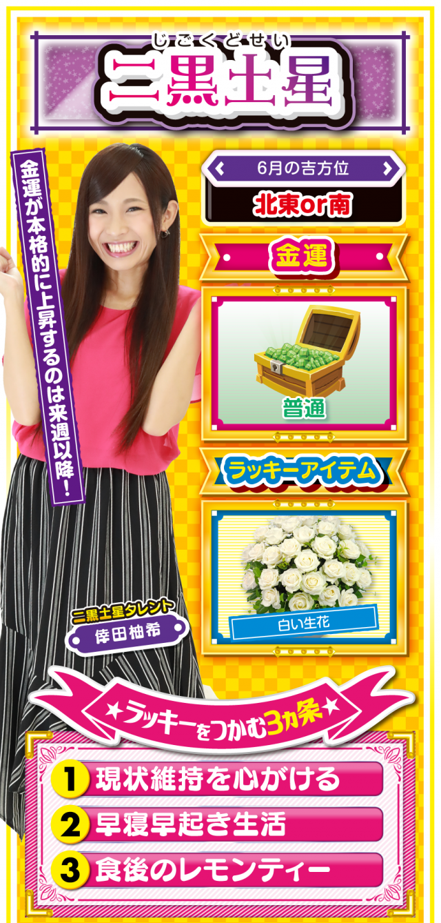 二黒土星占い結果