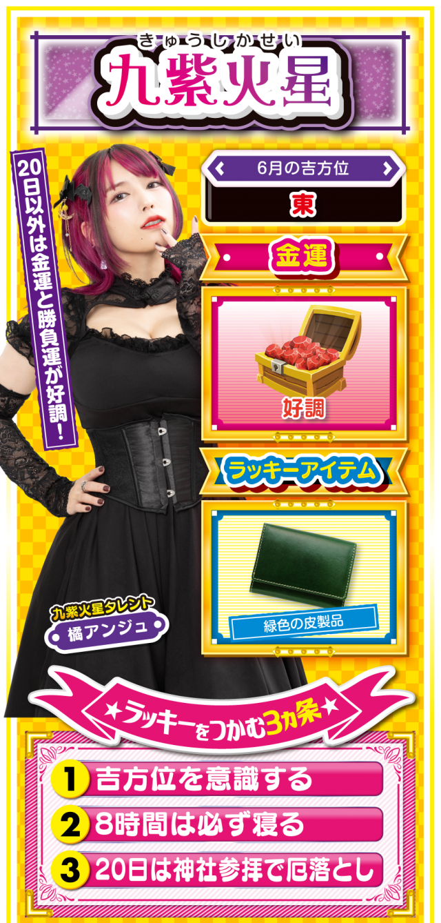 九紫火星占い結果