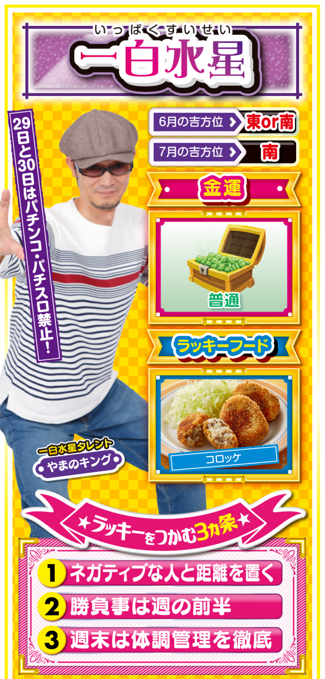 一白水星占い結果