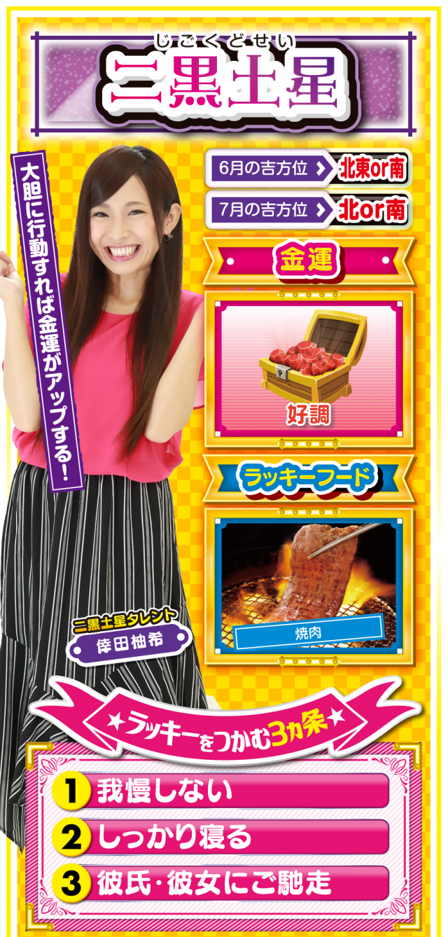 二黒土星占い結果