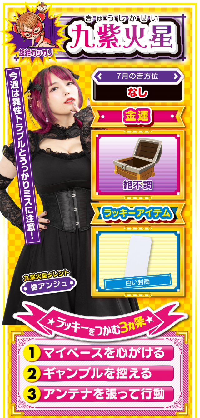 九紫火星占い結果