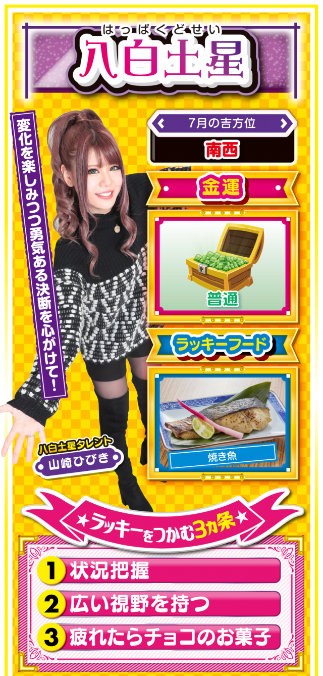 八白土星占い結果