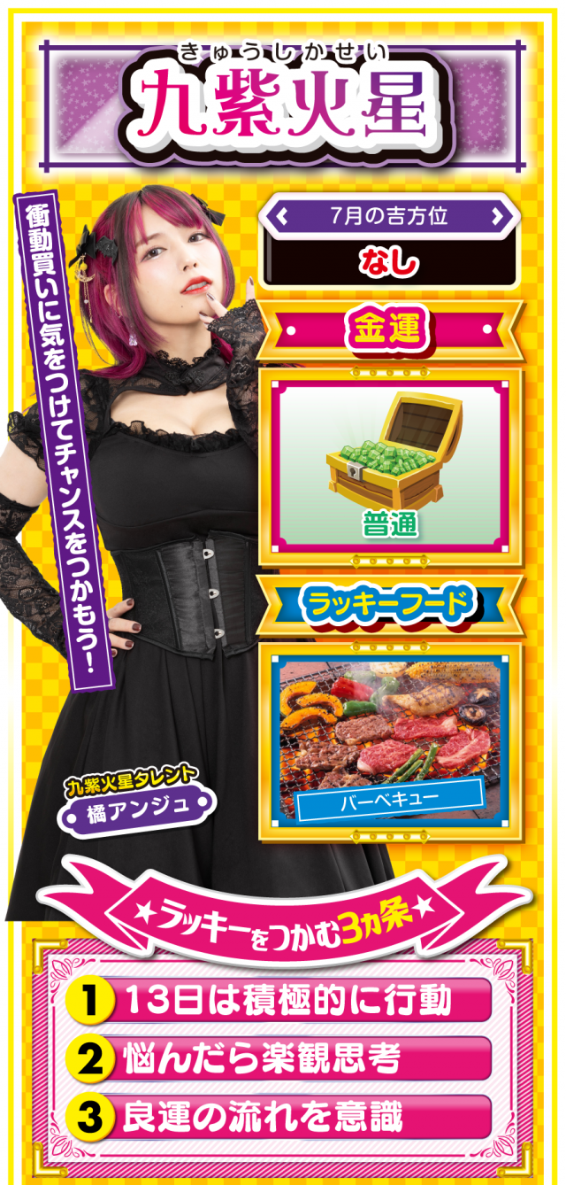 九紫火星占い結果