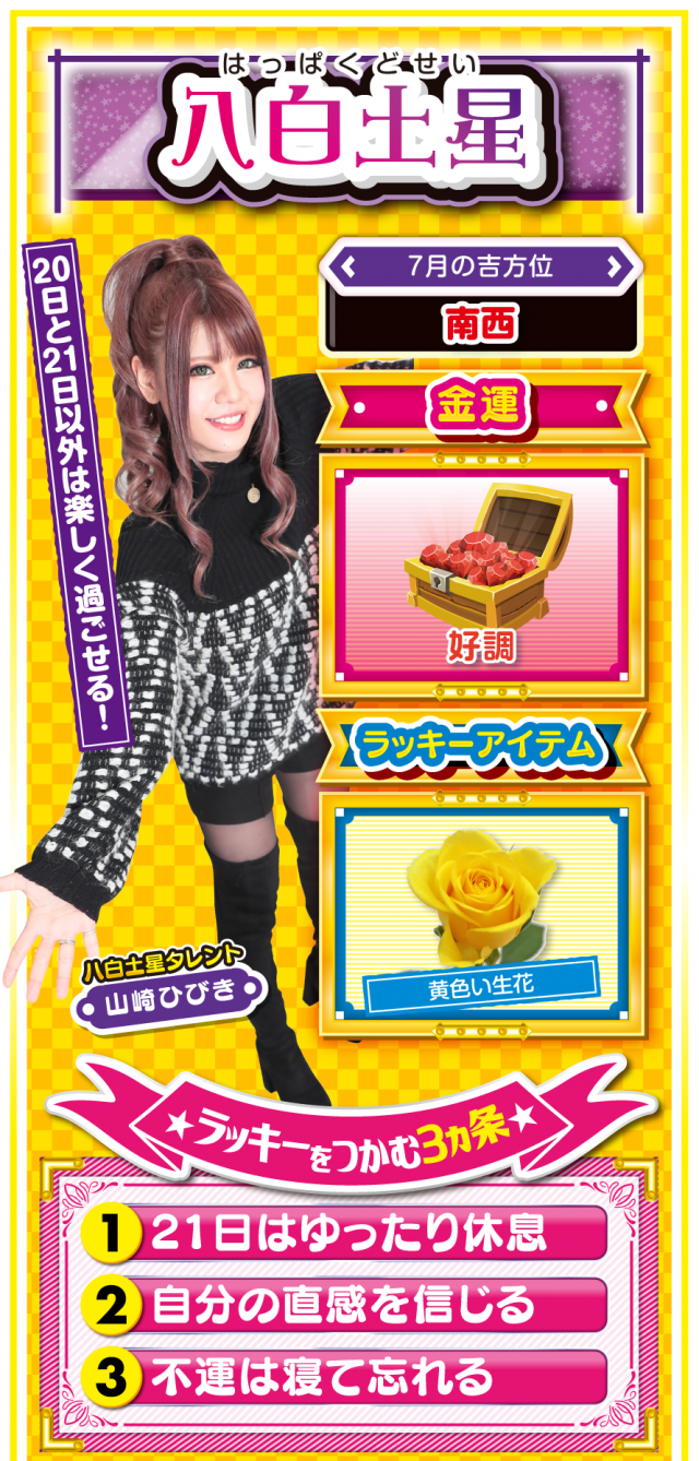 八白土星占い結果