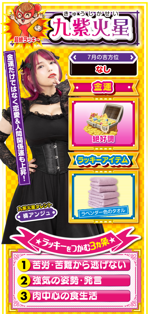 九紫火星占い結果