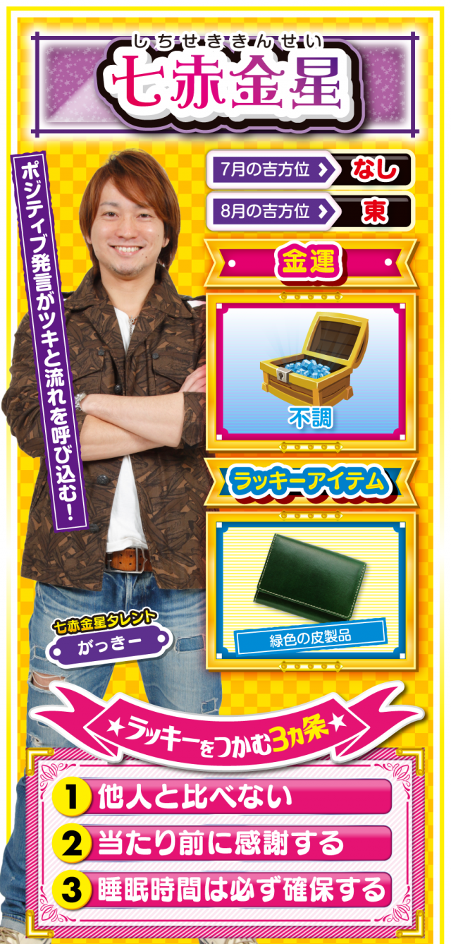 七赤金星占い結果