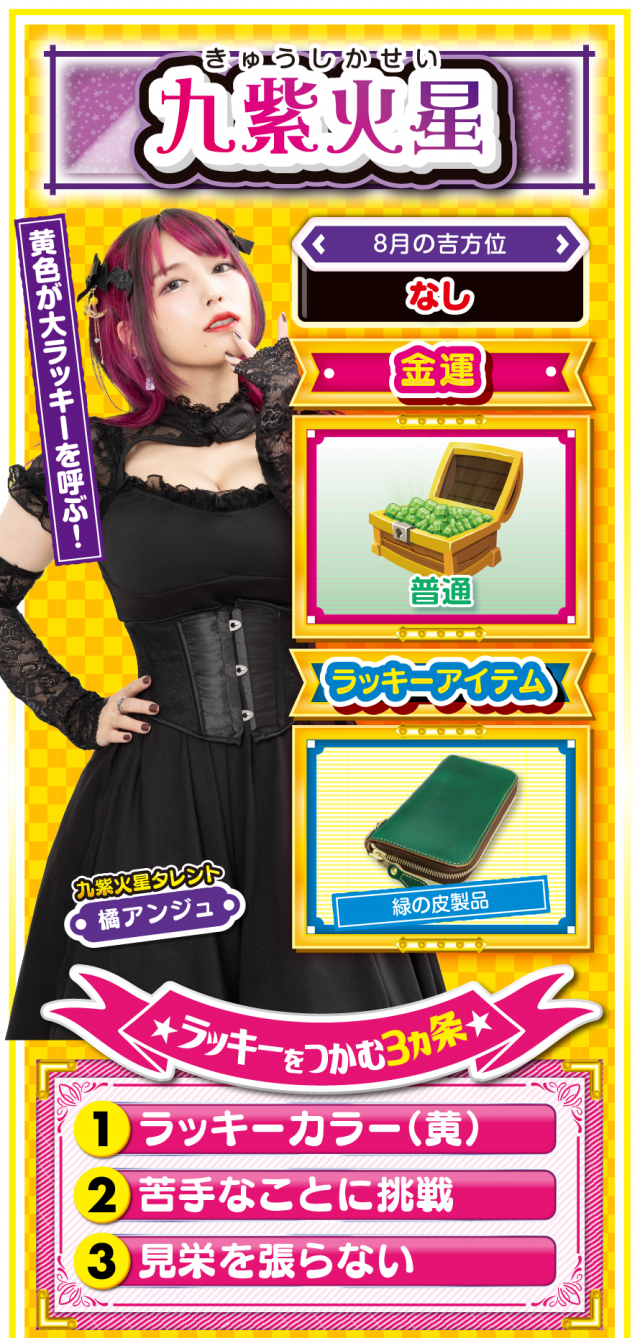 九紫火星占い結果