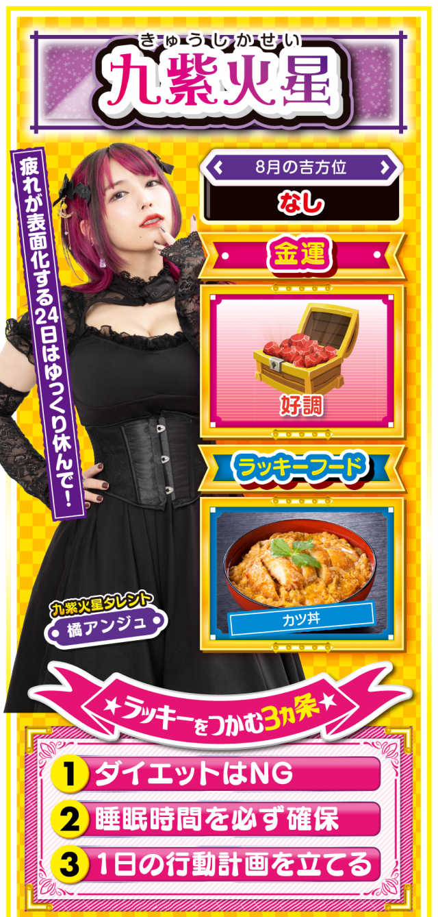 九紫火星占い結果