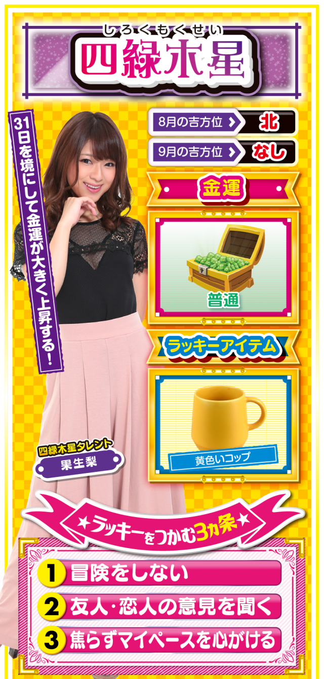 四緑木星占い結果