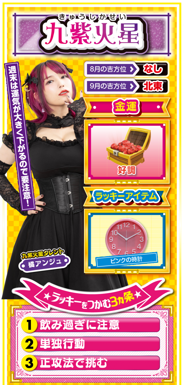 九紫火星占い結果