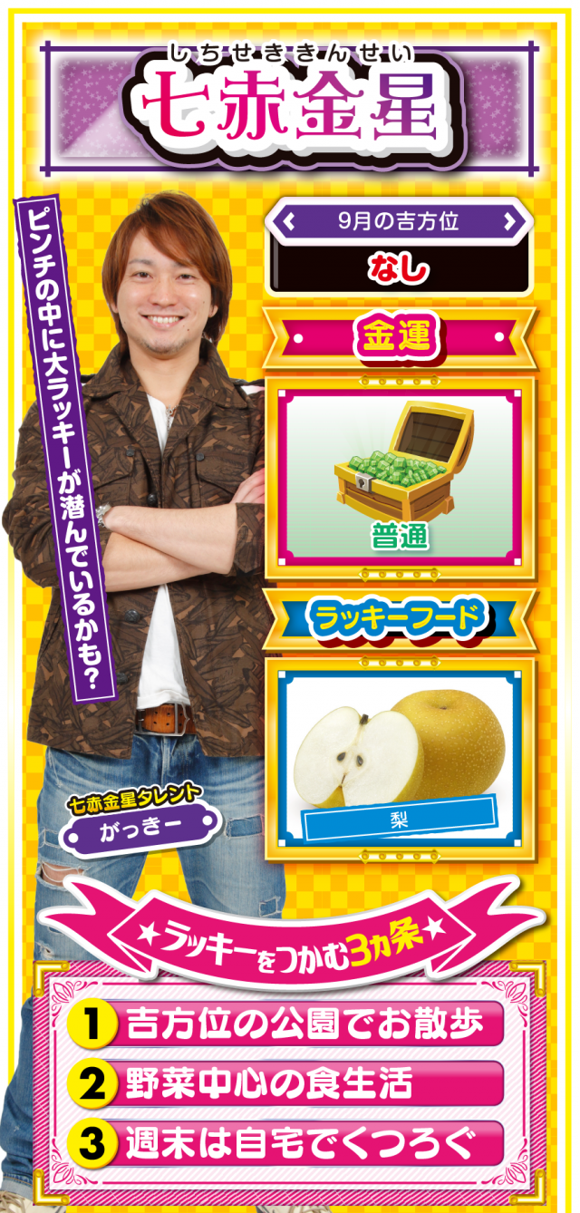 七赤金星占い結果