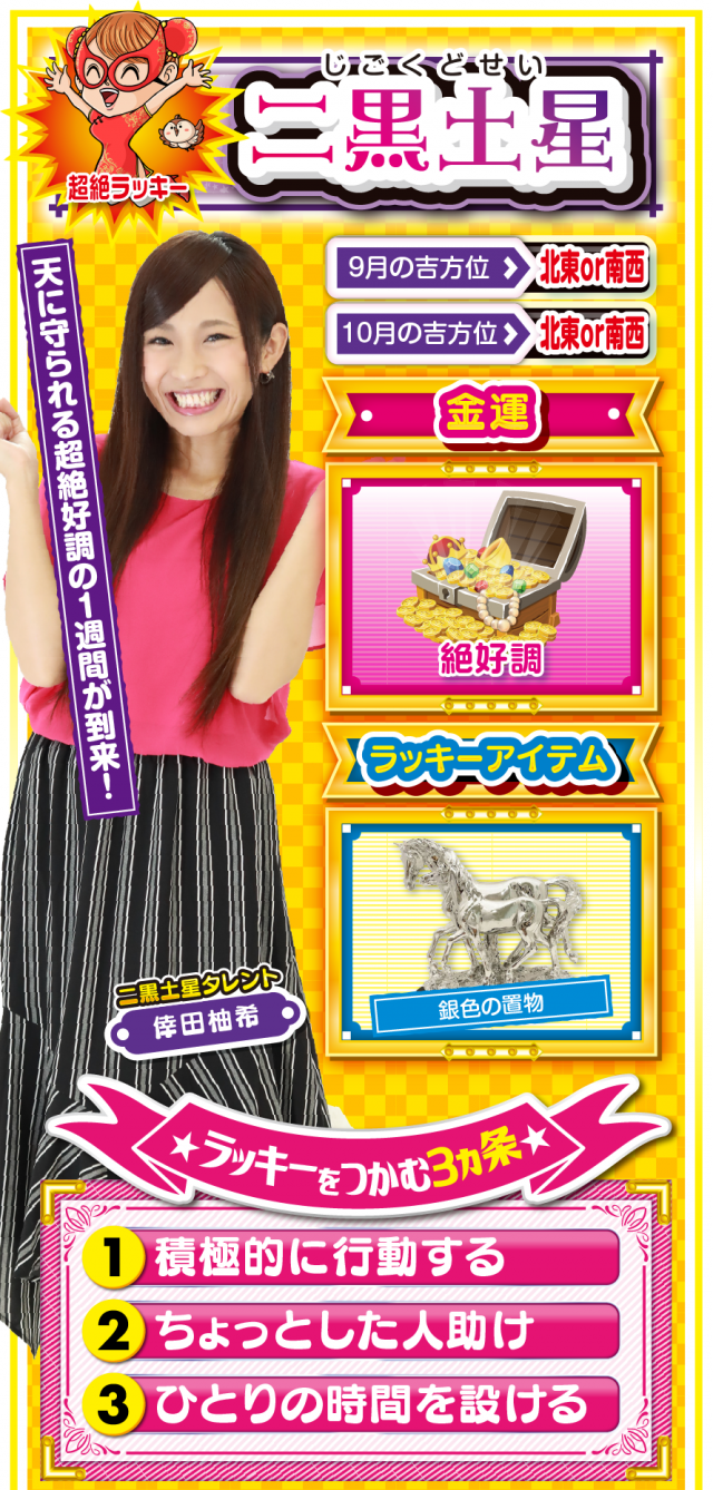 二黒土星占い結果