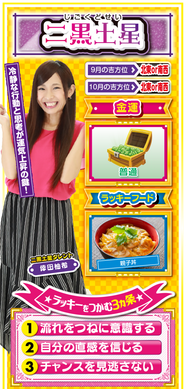 二黒土星占い結果