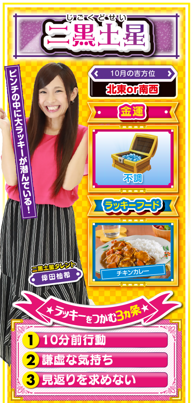 二黒土星占い結果