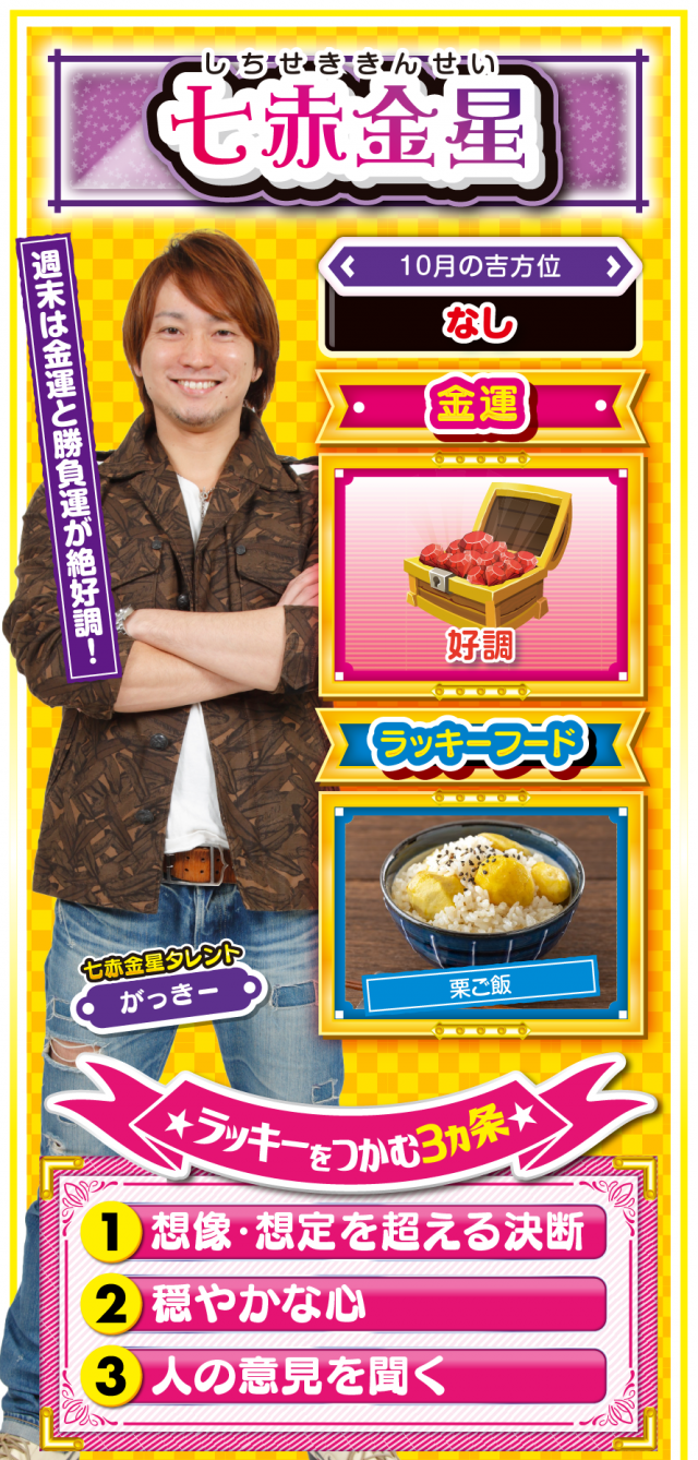 七赤金星占い結果