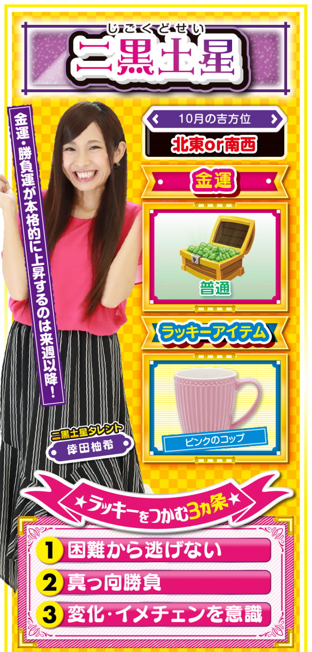 二黒土星占い結果