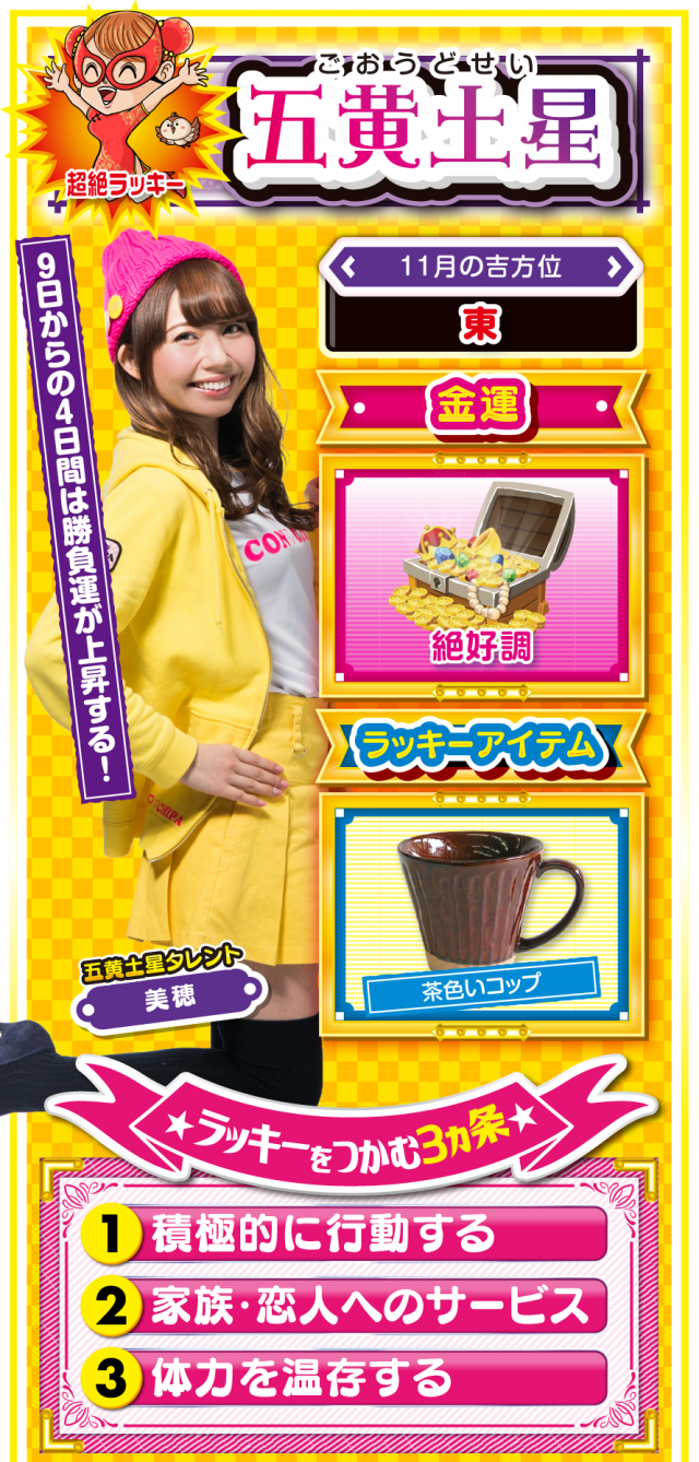 五黄土星占い結果