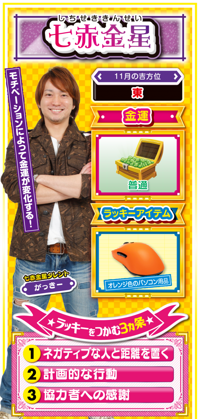 七赤金星占い結果