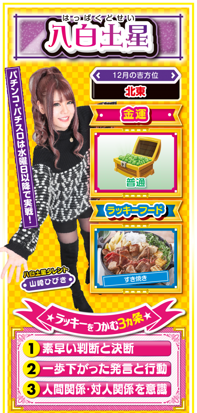 八白土星占い結果