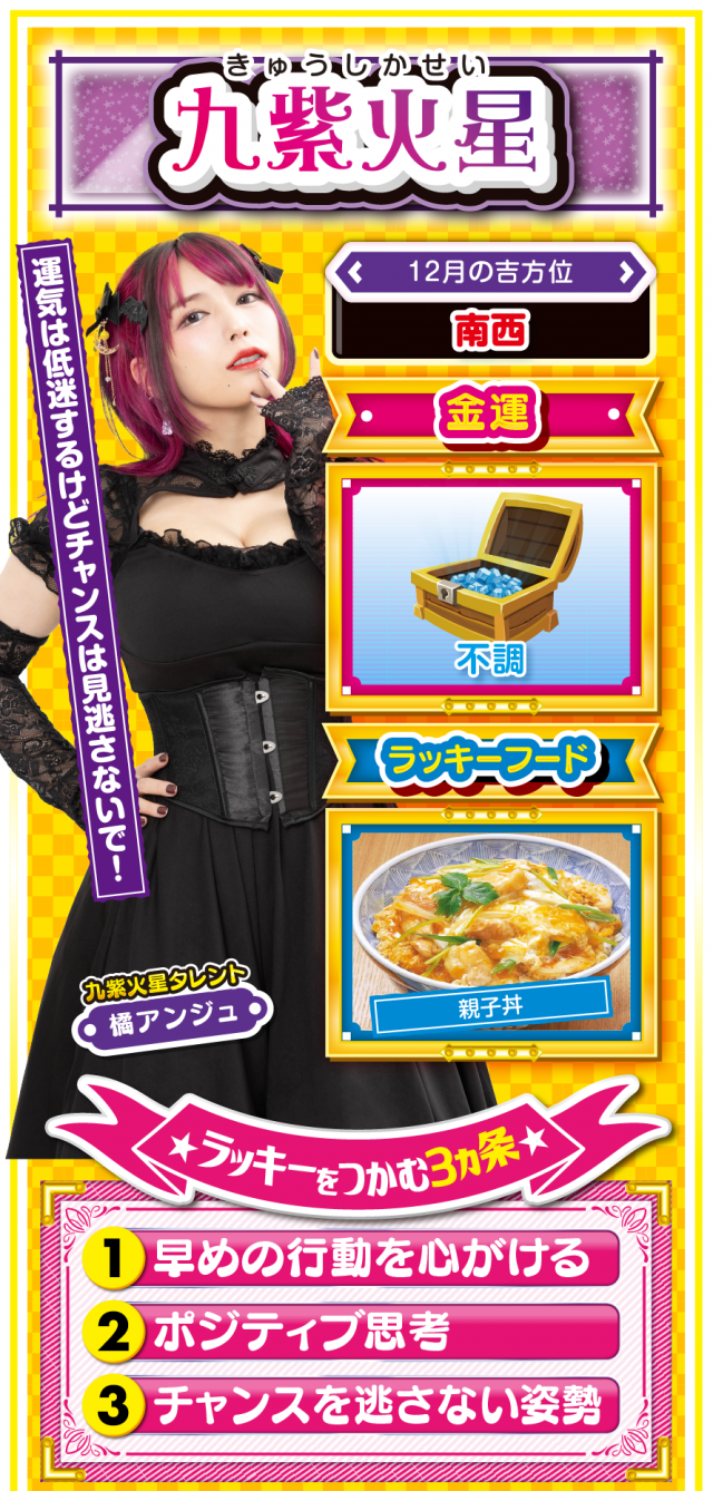 九紫火星占い結果