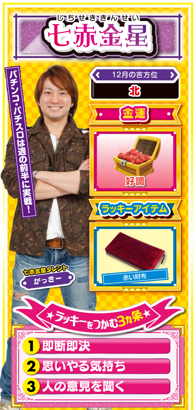 七赤金星占い結果