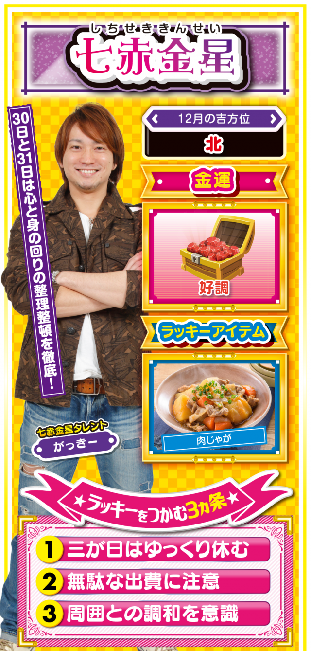 七赤金星占い結果