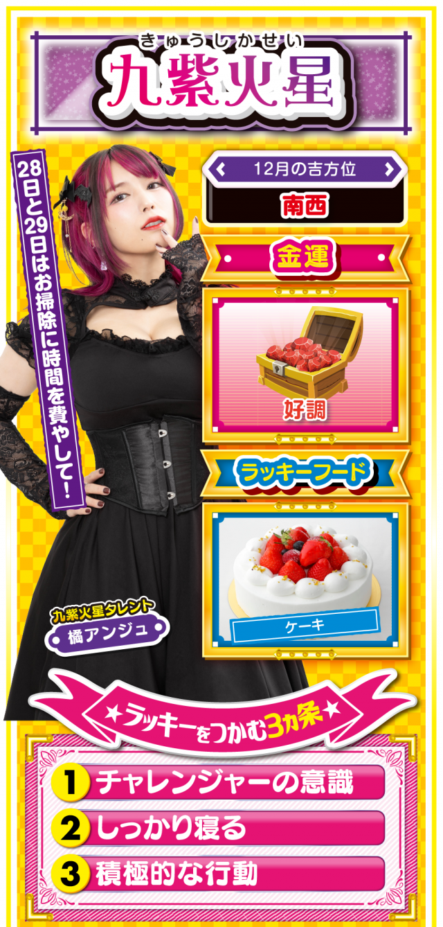 九紫火星占い結果