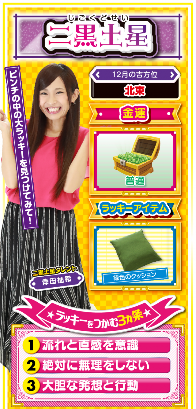 二黒土星占い結果